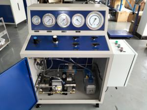 Otomatik Paslanmaz Çelik 304 <span class=keywords><strong>CO2</strong></span> Yangın Söndürücü Dolum Makinesi FM200 Pnömatik Motorlu Pompa Kasa Ahşap Kimyasal Kullanım İçin - Product Image 4