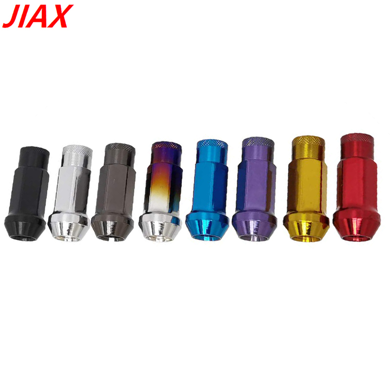 16 TUNER WHEEL LOCK LUG NUTS 8 POINT KEY 12X1.25 12 1.25 ACORN OPEN END