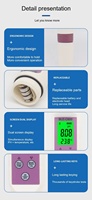 Testeur de qualité de l'eau portable 7 en 1, pH, EC, TDS, salinité, SG, température, ORP, pour piscine, agriculture