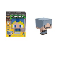 Figuras de Juguete de Plástico ABS Estilo Flip para Niños, con Personajes de Dibujos Animados como Enderman, Creeper y Guardian