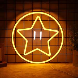 <span class=keywords><strong>Super</strong></span>เห็ด<span class=keywords><strong>Mario</strong></span> Fireดอกไม้นีออนไฟกลางคืนหรี่แสงได้USBขับเคลื่อนLed <span class=keywords><strong>Star</strong></span>ป้ายนีออนสําหรับผนังเกมห้องปาร์ตี้บาร์ตกแต่ง - Product Image 6