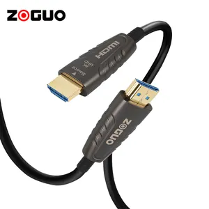 Kabel 2.1 HDMI asli kabel Fiber optik 8K bersertifikat, Ultra HD, 48Gbps, mendukung 8K @ 60Hz, 4K @ 120Hz, 2K @ 144Hz