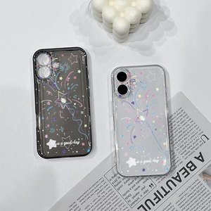 เคสโทรศัพท์ลายดอกไม้ไฟและดวงดาว สำหรับ iPhone 16/ 15 Plus / 17 Pro Max  งานศิลปะ 14  แบบปรับแต่งได้ 13  กันกระแทก - Product Image 4