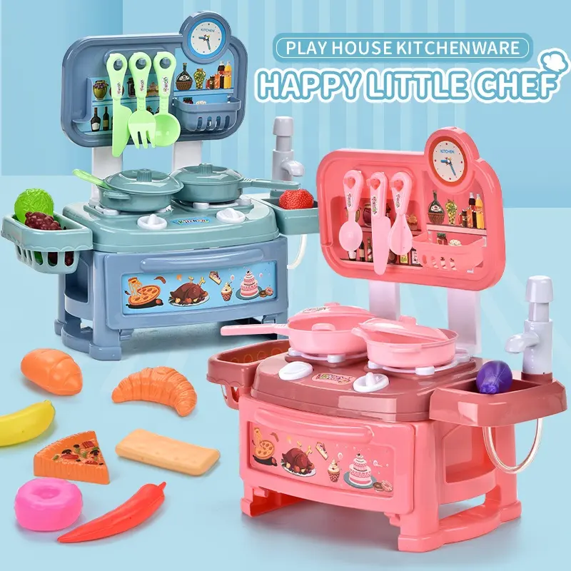 Jeu d'évier avec lave-vaisselle électrique pour enfants, jouet de cuisine, maison de jeux pour filles