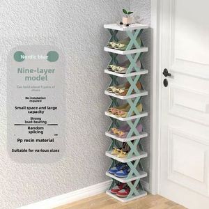 Dormitory Simple <b>Rack</b> Multi-Layer Space-Saving Foldable Plastic <b>Shoe</b> Living Room <b>Shoes</b> <b>Storage</b> - Product Image 4
