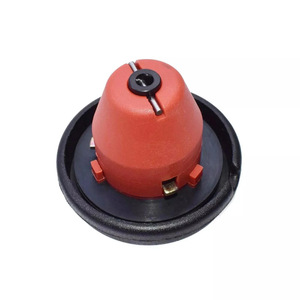 Bouchon de réservoir de carburant verrouillable pour Volkswagen Ford 701201553 7D0201551, couvercle de réservoir en plastique à clé - Product Image 2