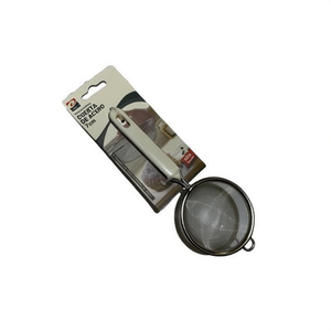 Passoire et égouttoir en métal à mailles fines de 7 cm en sergé double cuir, ustensile de cuisine - Product Image 2