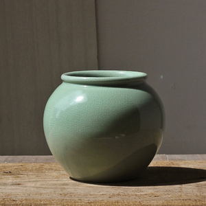 Vaso di porcellana verde Set unico <span class=keywords><strong>moderno</strong></span> <span class=keywords><strong>arredamento</strong></span> da tavolo per la casa matrimonio <span class=keywords><strong>rustico</strong></span> nordico di lusso minimalista in stile - Product Image 5