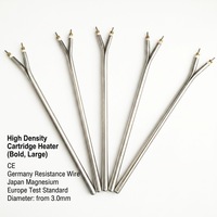 Cartouche chauffante de 3 mm de diamètre, mini élément chauffant en acier inoxydable