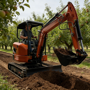 Hot Sell 3.5 Ton 3500kg Hydraulic Digger Mini Crawler Excavator with Pump Engine Low Consumption Closed Cabin - Product Image 1