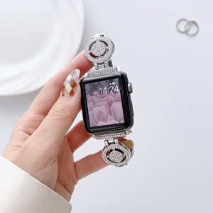 Bracelet en acier inoxydable massif de 38/40/42/44/49mm pour <span class=keywords><strong>Apple</strong></span> <span class=keywords><strong>Watch</strong></span> Bracelet en métal pour femmes - Product Image 5
