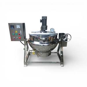 Olla Eléctrica Comercial de Vapor para Mezclar Papillas, Calentador de Fideos, Caldo de Hueso, Olla Eléctrica Encamisada para Cocinar Guisos - Product Image 4