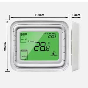 Controlador de Temperatura LCD con Pantalla Digital Honeywell Serie T6861H2WB/T6865, Unidad de Ventilador de Bobina Doméstica para Sistemas HVAC - Product Image 1
