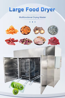 Automatische Gedroogde Fruitverwerkingsmachine Vriesdroger Machine Drogen Industriële Voedsel Dehydrator Groentedroger Verstrekt