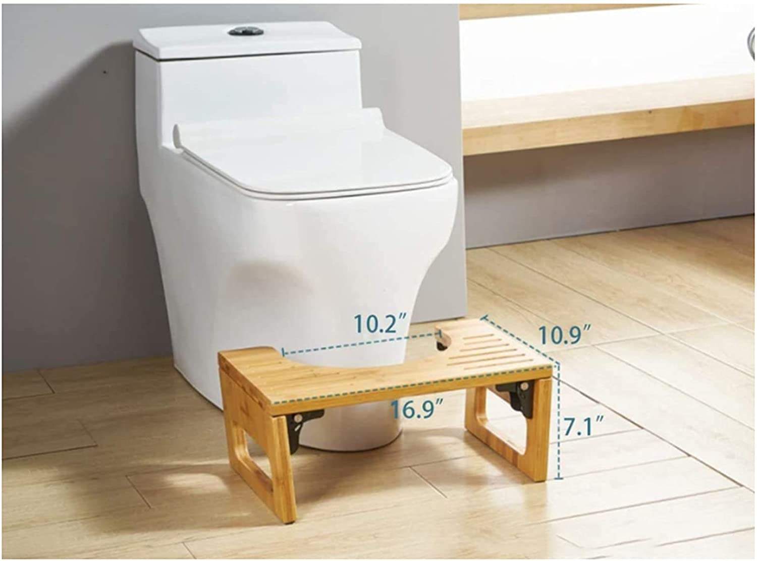 Tabouret De Toilette Accroupi - Tabouret Multifonction En Plastique