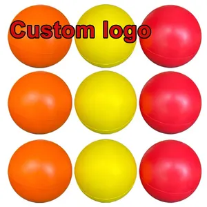 Hersteller langlebige runde benutzer definierte Druck Logo Farbe Pu Schaum Relief Anti-Stress-<span class=keywords><strong>Ball</strong></span> mit Logo - Product Image 2