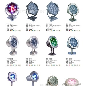 Led Water Fountain <b>Light</b> Ip68 Stainless Steel 12v 24v Outdoor <b>Pool</b> Pond Lighting For Garden Decor - Product Image 2