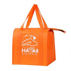 Large Capacity Outdoor <b>Insulated</b> PP Tote <b>Bag</b> Aluminum Foil Cooler for Hot Milk Tea Ice Cream Catering Disposable Distribution - Product Image 3