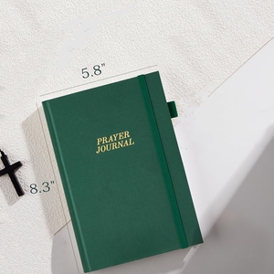 Полная индивидуальная уже разработанная льняная Библия в твердом переплете тетради для изучения молитвенного журнала с гидом - Product Image 3