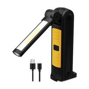 Cob <b>Led</b> Foldable <b>Work</b> <b>Light</b> With Magnet Usb <b>Rechargeable</b> High Intensity Beam Automotive Inspection <b>Light</b> - Product Image 4