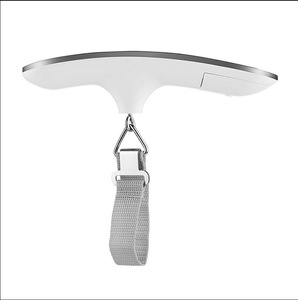 हेंगटे स्टेनलेस स्टील इलेक्ट्रॉनिक पोर्टेबल वजन मशीन यात्रा सूटकेस डिजिटल सामान स्केल 50 किलोग्राम डिजिटल सामान स्केल - Product Image 4