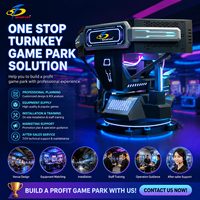 Simulateur de course automobile à triple écran, machine de jeu vidéo d'arcade à trois axes et 360 degrés pour centre de jeux