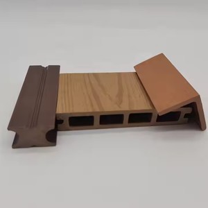 Tercel không thấm nước WPC Phụ kiện bao gồm cạnh Bìa decking Ốp chân tường bên ngoài góc TRIM - Product Image 4