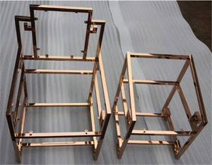 शीट धातु निर्माण ट्यूब निर्माण बड़ा आकार शेल्फ बड़ा आकार धातु फ्रेम - Product Image 2