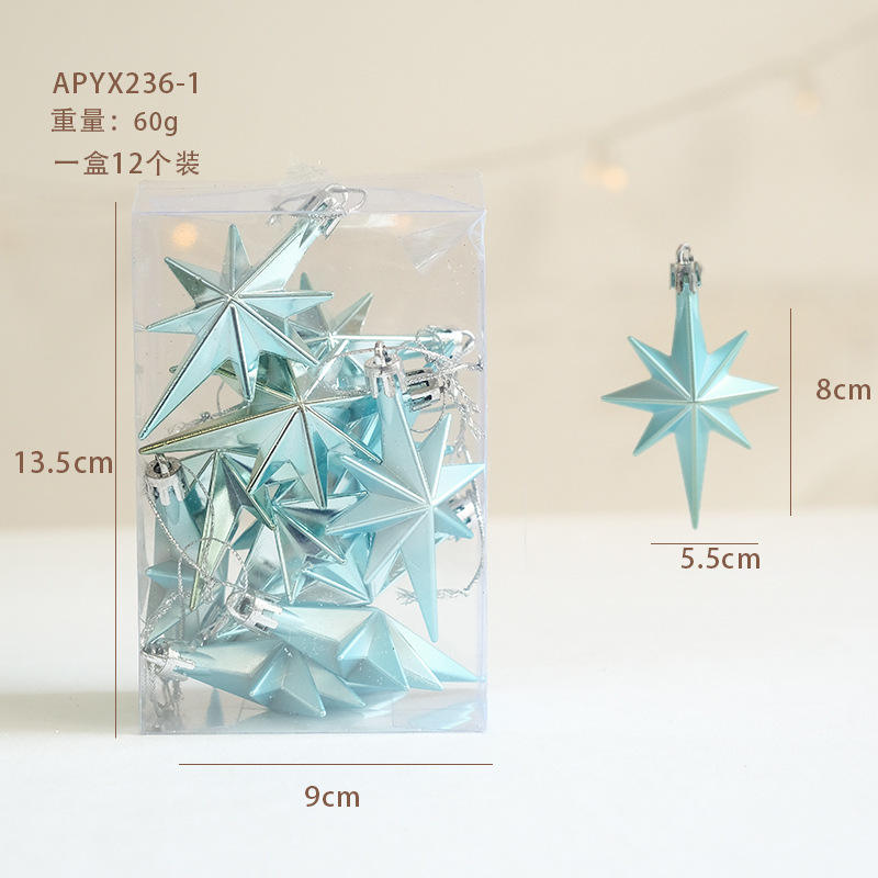 ดาวแปดแฉกสีน้ำเงิน/12/กล่อง