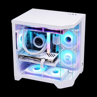Gabinete de PC para Juegos Ancreu Dreamer Mini Mid-Tower, Compatible con Micro ATX / ITX, Cristal Templado, para Computadora de Escritorio