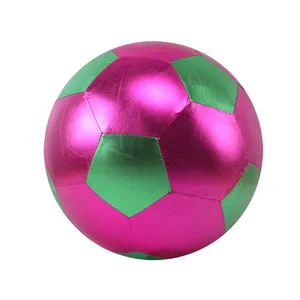20厘米镀金织物包被机拼接聚氯乙烯足球廉价玩具球