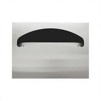 Barre de toilette à la turque en acier inoxydable 304 épaissi, design moderne et épuré, anti-odeur, durable, pour centre commercial