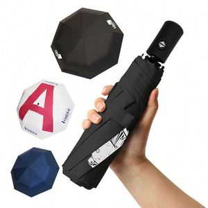 Vente flash - Parapluie pliable compact de haute qualité, personnalisable avec logo, impression de logo sur mesure - Product Image 2