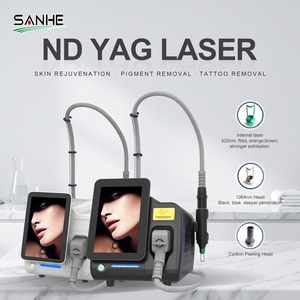 ND YAG Laser Hautaufhellungsgerät mit 3 Behandlungsköpfen und 5 Voreingestellten Modi zur Tattoo- und Pigmentierungsentfernung - Product Image 3