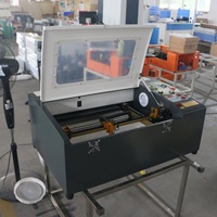 Machine de gravure laser au dioxyde de carbone mini 20w 40w 60w 80w 4030 6040, machine de découpe laser CO2 de bureau, prix pour le verre et le bois