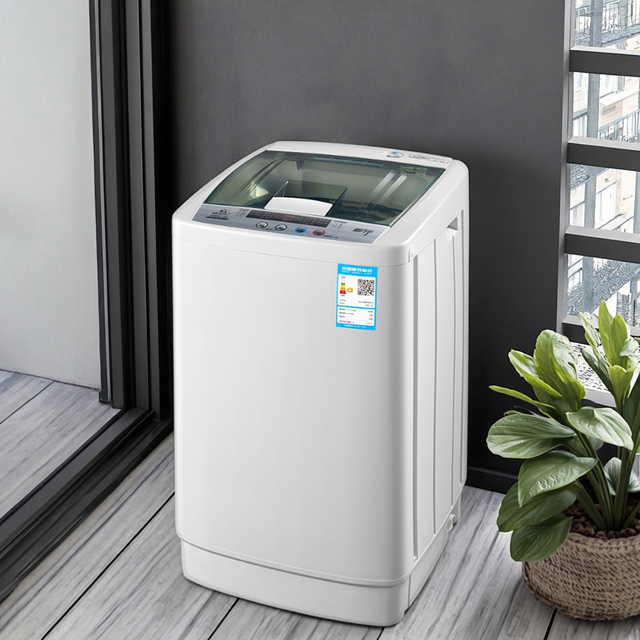 5.2KGS Fully Automatic Portable Washing Machine 10 Smart Cleaning Programs Water Inlet and Drain Pump Optional