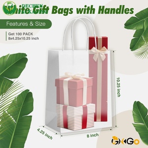 Cheap Disposable Paper Bags with Handles for Daily Use