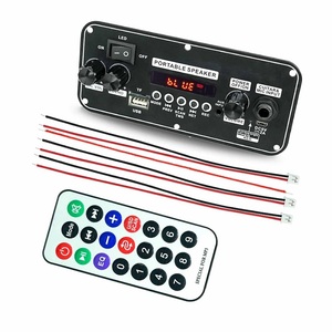 Portable <b>Speaker</b> <b>Amplifier</b> 2x10W Bluetooth USB SD Card FM Radio Module - Product Image 4