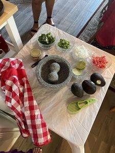 Mortero y Maja de Granito Natural Mexicano para Guacamole, Herramientas para Hierbas y Especias, Gran Venta - Product Image 4