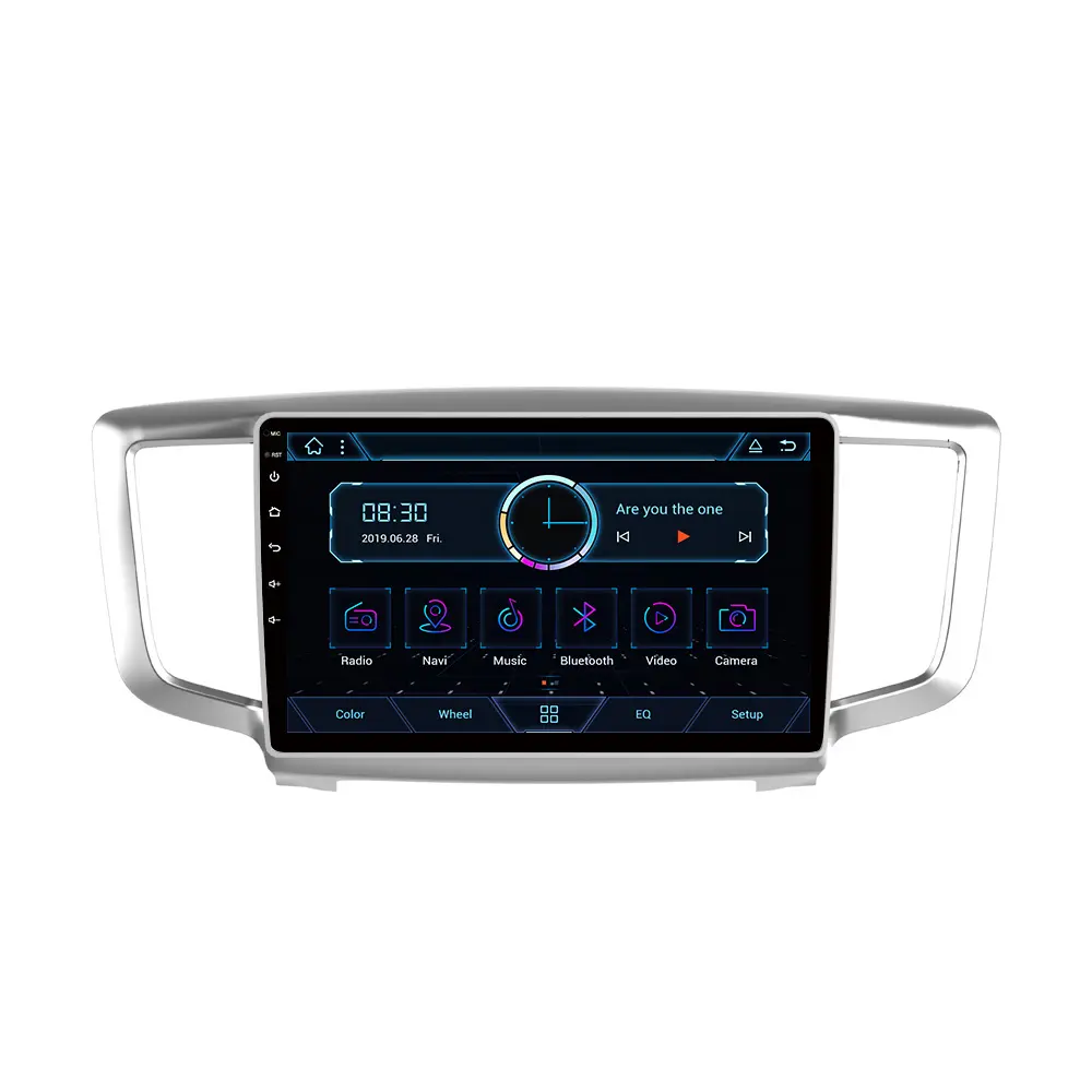 वाईफ़ाई बीटी एंड्रॉयड 9.0 टच स्क्रीन मॉनिटर जीपीएस ओडिसी होंडा 2015 के लिए 10.1 इंच नेविगेशन रेडियो वीडियो प्लेयर Headunit