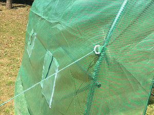 <span class=keywords><strong>Serre</strong></span> durable et stable pour toutes les saisons, 300x200x200 cm, imperméable, avec tissu en maille PE vert 140g/<span class=keywords><strong>m2</strong></span> - Product Image 4