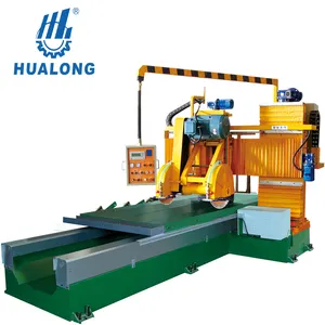 آلات حجر hulong CNC آلة قطع شكل منشار للحجر بحافة Proliling للرخام والجرانيت للبيع