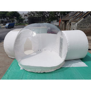 Tienda de campaña inflable para hotel, con soplador silencioso y puertas de aluminio, 5 metros de diámetro, 2 habitaciones - Product Image 1