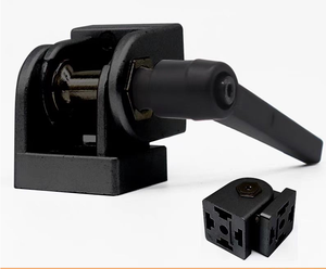 2020 3030 4040 cadre <span class=keywords><strong>de</strong></span> profil d'extrusion d'aluminium réglable connecteur d'angle <span class=keywords><strong>de</strong></span> 180 degrés poignée vis <span class=keywords><strong>Triangle</strong></span> support Joint <span class=keywords><strong>de</strong></span> Pivot - Product Image 1