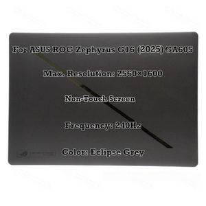 Écran LCD QHD+ de 16'' pour ASUS ROG Zephyrus G16 GA605(2025) sans fonction tactile, assemblé avec charnière - Product Image 2