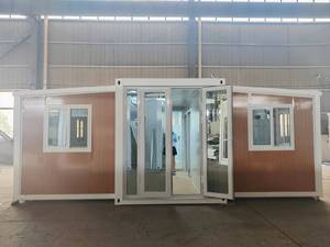 20FT 40ft ในเมืองแบบแพ็คแบนขยายได้ภาชนะสำหรับจัดส่งทำจากเหล็กหรูหราทันสมัยสำหรับสำนักงานวิลล่าคลังสินค้าโรงแรมการประชุมเชิงปฏิบัติการบ้าน - Product Image 2