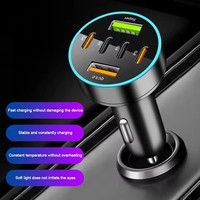Chargeur de voiture 8 ports 6 ports Adaptateur allume-cigare PD QC3.0 USB C Adaptateur de téléphone portable de voiture à charge rapide pour téléphone portable Oneplus