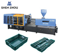 Groente Fruit Plastic Krat Opvouwbare Folding Avocado Krat Maken Spuitgietmachine