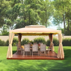 Tenda Parasole Moderna in Lega di Alluminio per Esterni con Grande Ombrello Pubblicitario per Cortili, Giardini, Bancarelle ed Eventi - Product Image 4
