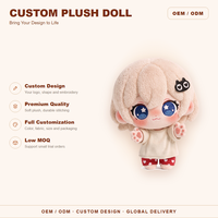 Poupée en peluche de coton personnalisée, motif chat en fourrure Star Eye Cream, tenue pyjama, objet de collection, vente en gros